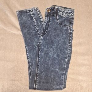 American Eagle Outfitters Dark Blue Skinny Jeans